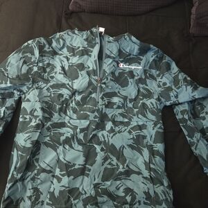 Champion Blue Camouflage Pullover